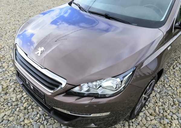 Peugeot 308 cena 34900 przebieg: 100000, rok produkcji 2016 z Tuchów małe 742